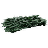 Balcony Screen with Dark Green Leaves 300x150 cm 315491