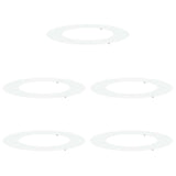 suitable for Flat Tree Rings 5 pcs White 50 / 80 cm Steel 873693