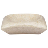Sink Cream 50x35x10 cm Marble 149165