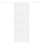 Sliding Door Set Manual ORKDAL White 83 x 211 cm 3333423