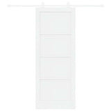 Sliding Door Set Manual ORKDAL White 83 x 211 cm 3333423