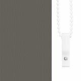 Roller Blind Blackout Grey 115x210 cm Fabric Width 110.7 cm Polyester 4011183