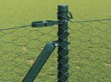 Welded Wire Fence with Concrete Base 50 x 0.8 m 3353550