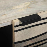 Coffee Table White 80 x 50 x 40 cm Engineered Wood 4017976