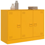Sideboard Mustard Yellow 99x39x73 cm Steel 841724