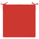 4-Piece Seat Cushions SOEST 4 pcs 100% Polyester Red 944984