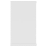 Wall Cube Shelf 4 pcs White 80x15x26.5 cm Engineered Wood 807107