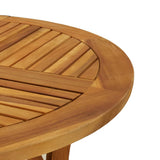 Garden Table 85 cm Solid Wood Acacia 363302