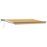 Manual Retractable Awning with LEDs 5 x 3 m 3419504