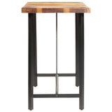 Bar Table 180x70x107 cm Solid Reclaimed Wood 286595