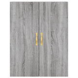 Wall Mounted Cabinet Grey Sonoma 69.5x34x90 cm 828410