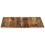 Table Top Multicolour Solid reclaimed wood 60x60 cm 286041