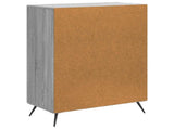 Sideboard Grey Sonoma 66 x 34.5 x 90 cm Engineered Wood 895511