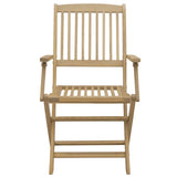 Folding Garden Chairs 8 pcs 54x61x88 cm Solid Wood Acacia 3214231