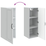 Wall-Mounted Cabinet White 33 x 34.5 x 90 cm Engineered Wood 899265