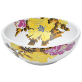 Countertop Basin Multicolour Round 41x14 cm Ceramic 155054