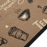Kitchen Rug Washable Morning Brown 60x300 cm Velvet 4005589