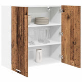 Hanging Cabinet Old Wood 80 x 31 x 80 cm Engineered Wood 884288