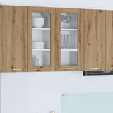 Hanging Cabinet Artisan Oak 40 x 31 x 80 cm Engineered Wood 884312
