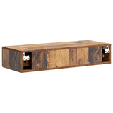 Wall-Mounted Side Table Old Wood 87.5 x 34.5 x 17 cm 899353