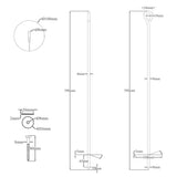 ZNTS Earth Anchors 10 pcs 10x60 cm Galvanised Metal 145503