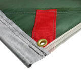 Water Resistant Tarp -Person 240 x 460 cm Waterproof Green 42001035