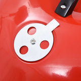 Portable XXL Charcoal Kettle BBQ Grill with Wheels 44 cm 46611