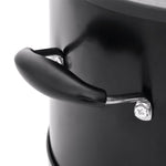 Camping Wood Stove Black 36x26x22.5 cm Metal 319439