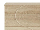 Sideboard Sonoma Oak 33.5 x 34.5 x 75 cm Engineered Wood 8011515