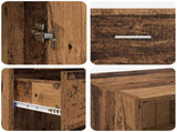 Highboard Old Wood 50 x 42.5 x 225 cm Engineered Wood 3402815