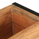 Planter 60x20x68 cm Solid Acacia Wood 321942