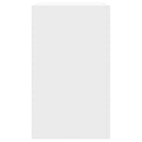 Wall Cabinet White 75x35x60 cm Engineered Wood 848423