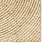 Area Rugs White 240 x 240 cm Jute 42010727