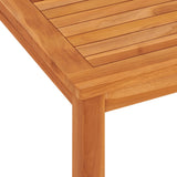 5 Piece Garden Dining Set Solid Wood Teak 3157181