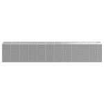 Garden Shed Light Grey 191x980x198 cm Galvanised Steel 3188252