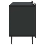 TV Cabinet Black 102 x 34.5 x 52 cm Engineered Wood 894466