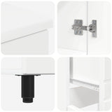 Bathroom Vanity Unit White 60 x 35 x 80 cm Engineered Wood 889415