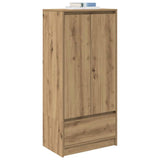 Cabinet with Drawer Artisan Oak 55.5x34x119.5 cm Engineered Wood 861651