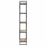 5-Tier Bookcase 140x30x180 cm Solid Reclaimed Wood 286583