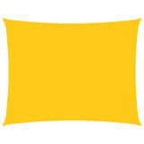 Sunshade Sail Oxford Fabric Rectangular 3x6 m Yellow 135598