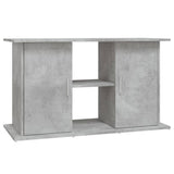 Aquarium Stand Concrete Grey 101x41x58 cm Engineered Wood 833611