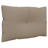 Pallet Cushions 3 pcs Taupe Fabric 360863