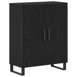 Highboard Black Oak 69.5 x 34 x 180 cm Engineered Wood 3333109