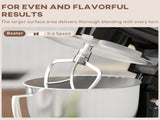 1300W Kitchen Stand Mixer, with Accessories - Black T3398P343473