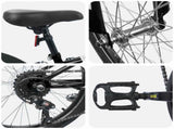 Mountain Bike 20'' 6-Speed for 5-8 Years Old Black 42009750