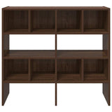 Shoe Racks 2 pcs Stackable Brown Oak 89.5x30x40 cm 858852