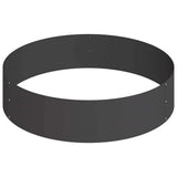 Garden Planter Black 90 x 90 x 20 cm Cold-rolled Steel 873648