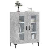 Sideboard Concrete Grey 69.5x34x90 cm Engineered Wood 827792