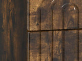 Bedside Cabinet Smoked Oak 43 x 34.5 x 48 cm Engineered Wood 894075