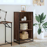 Book Cabinet Brown Oak 60x35x107.5 cm Engineered Wood 849118